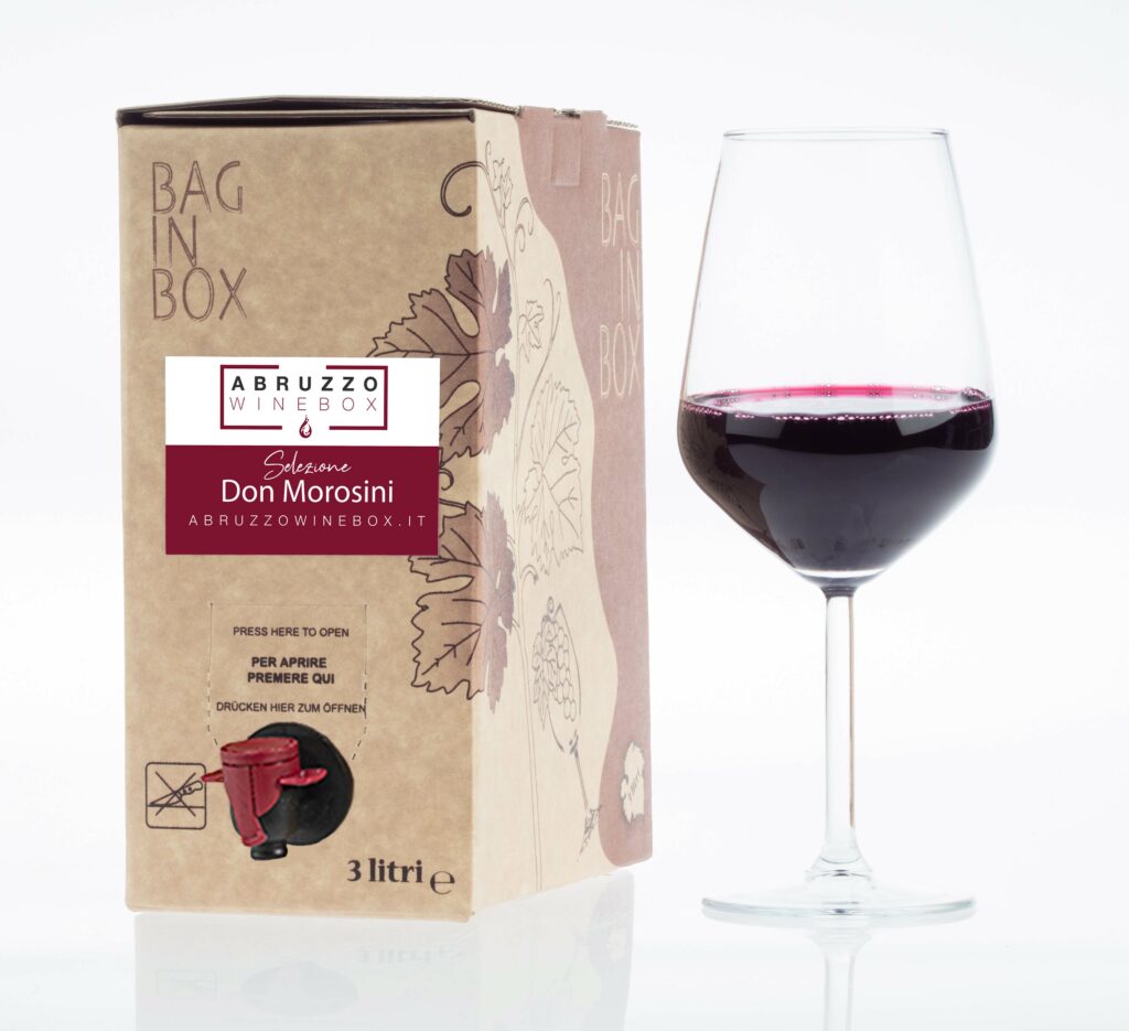 Vino Bag in box Rosso Abruzzo Don Morosini Italia